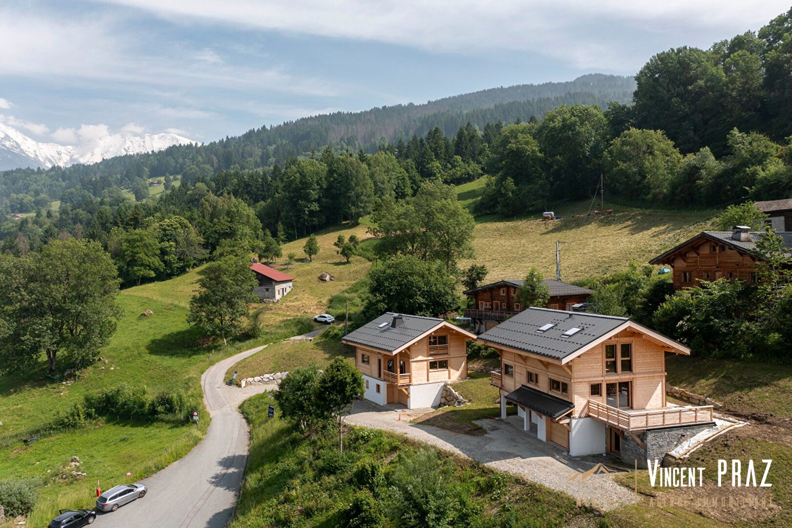 Ensemble chalet Combloux 415 m2 - Photo 1